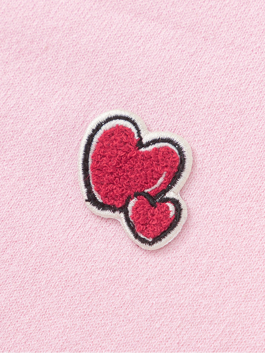 Knitted Cardigan with Heart Detail