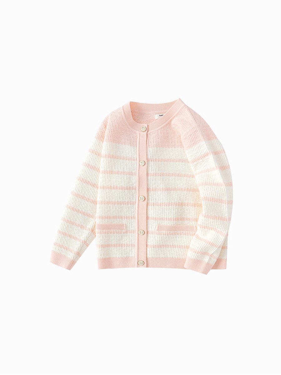 Striped Knitted Cardigan