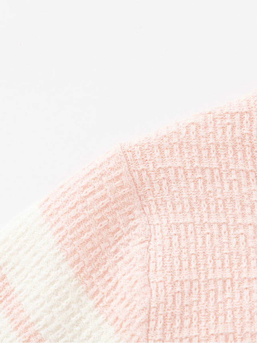 Striped Knitted Cardigan