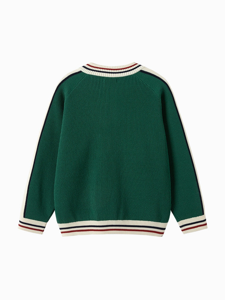 Zip Through Knitted Cardigan