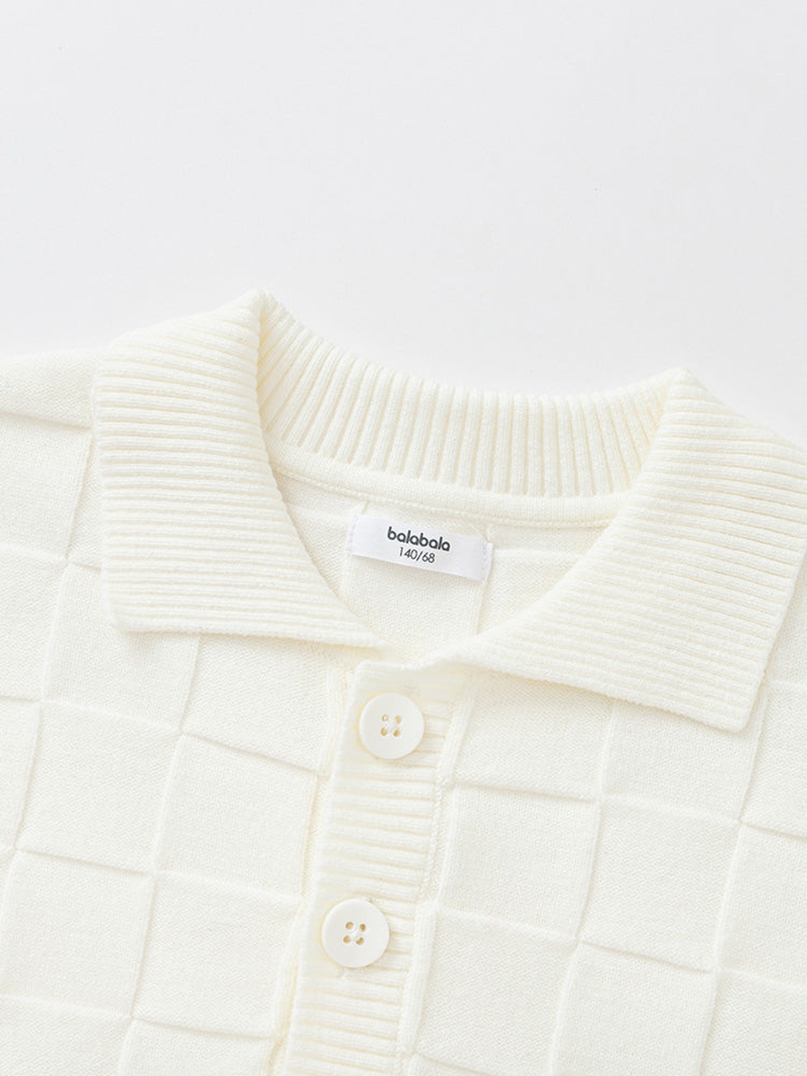 Textured Knitted Sweater