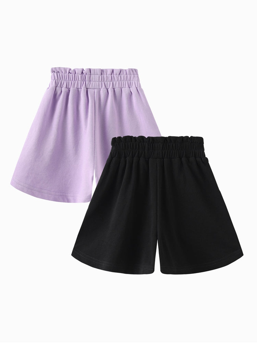 Pack of 2 - Solid Shorts