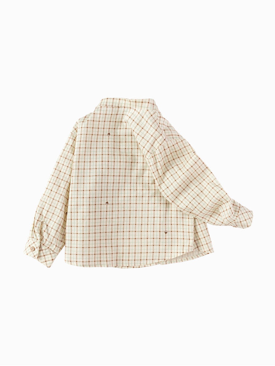 Checked Shirt with Matching Bow Tie