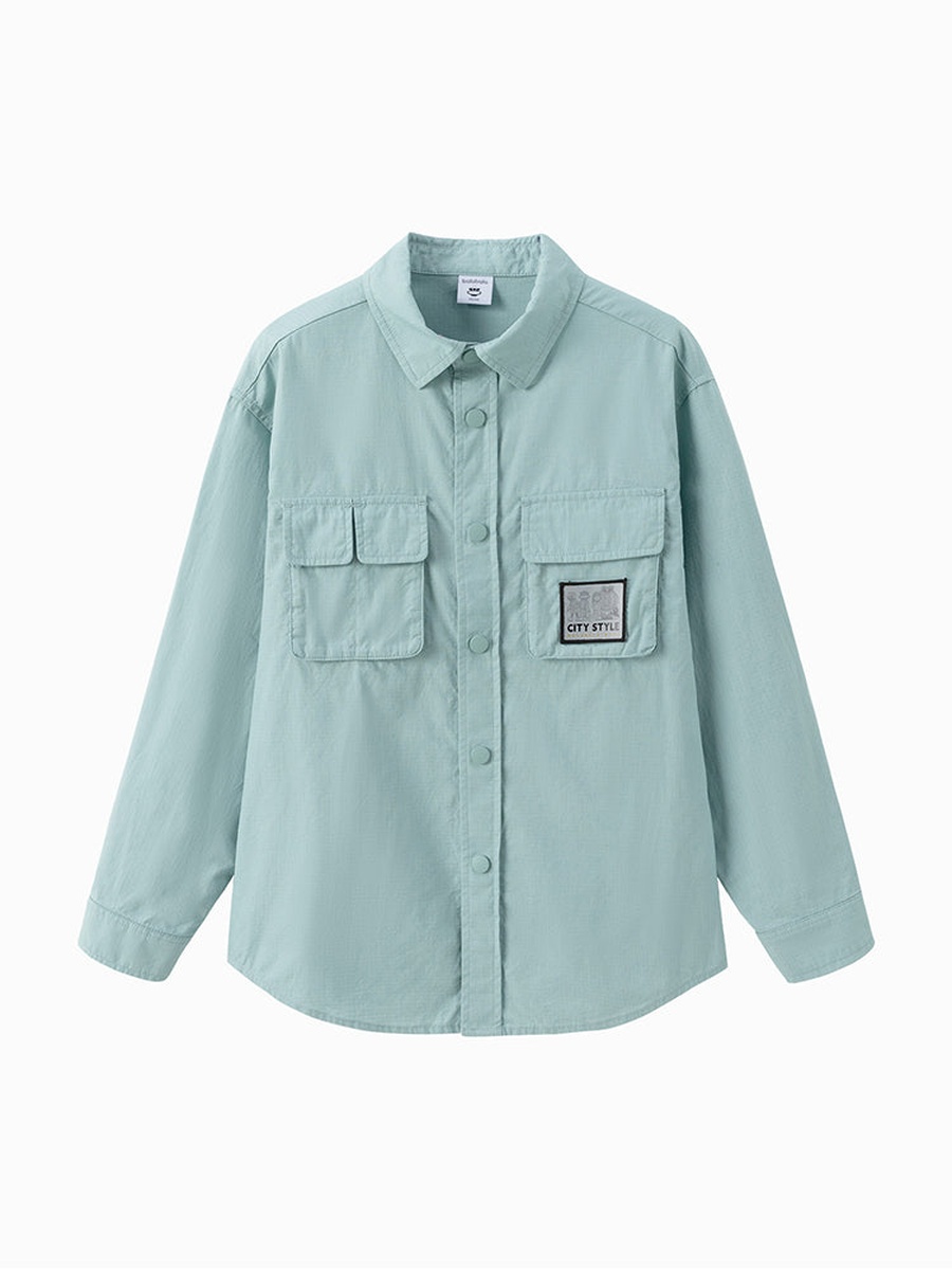 Shirt with Flap Pockets
