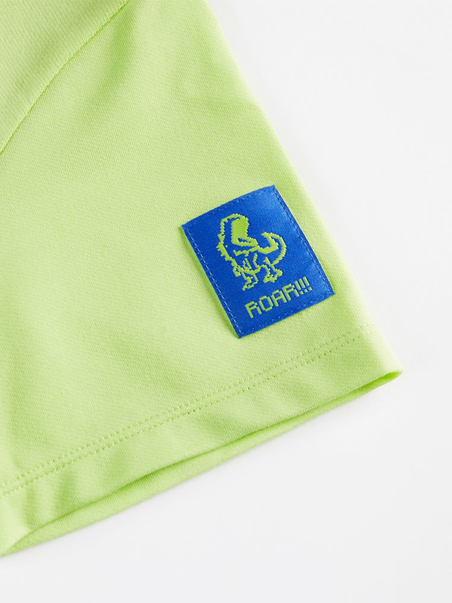 Embossed Detail T-Shirt and Shorts Set