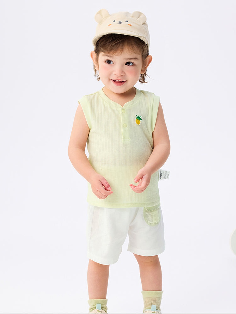Textured Sleeveless Top and Shorts Set