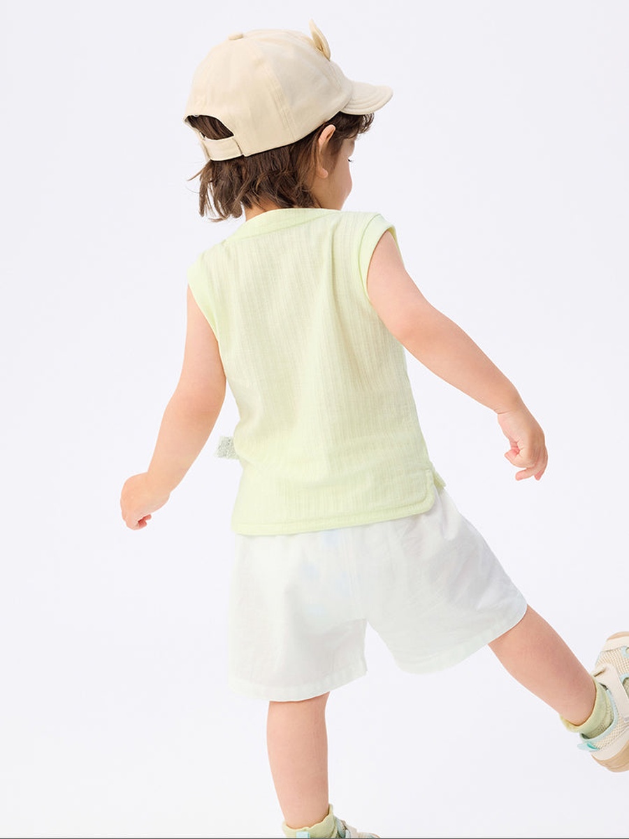 Textured Sleeveless Top and Shorts Set