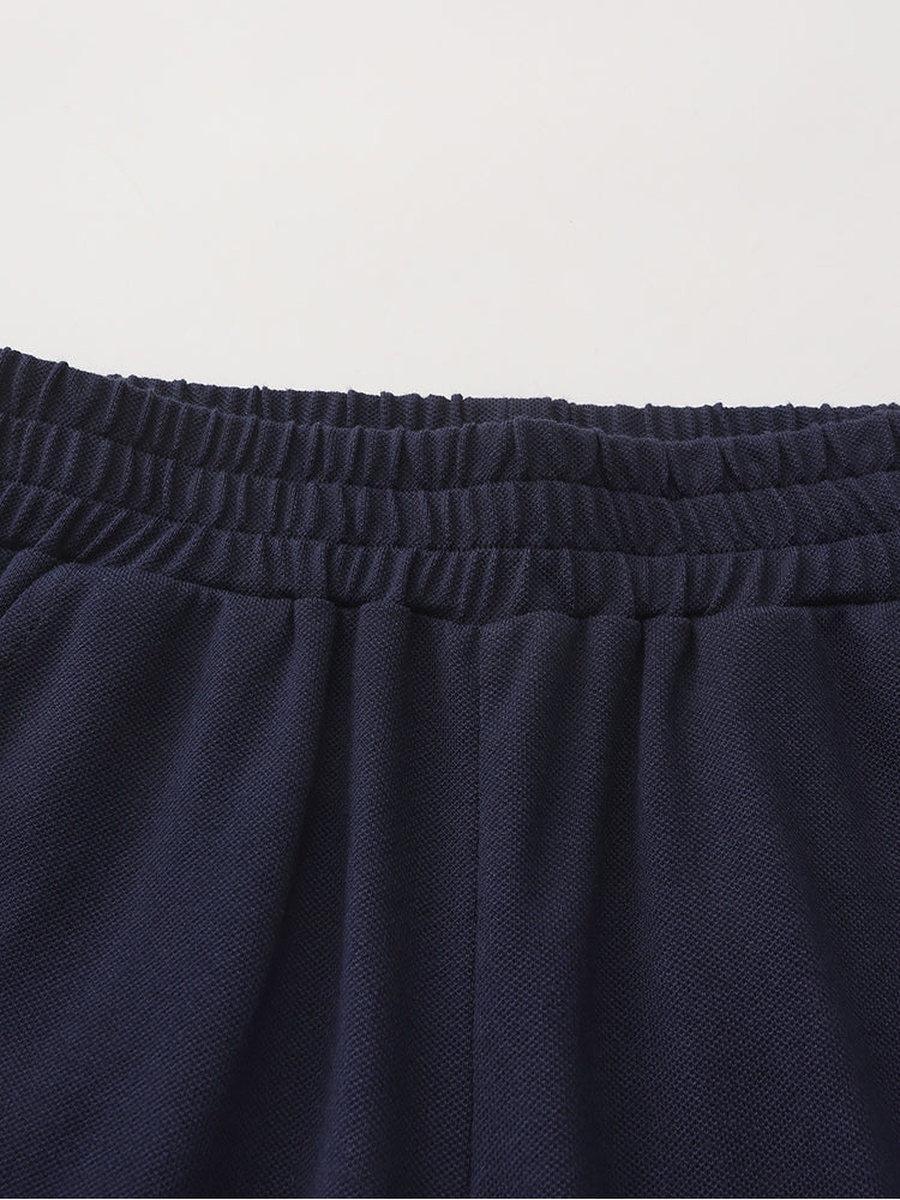 Bow Detail Polo T-Shirt and Shorts Set