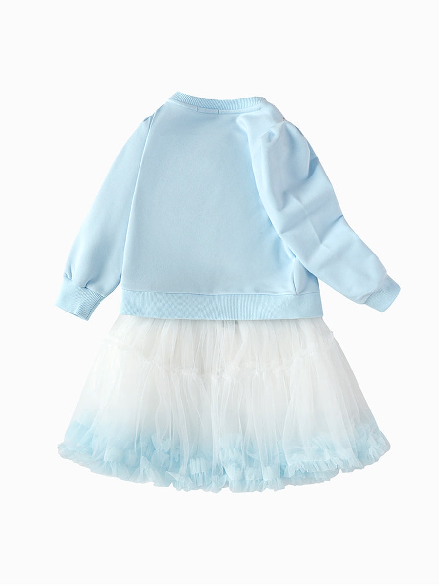 Bow Detail Top and Skirt Set