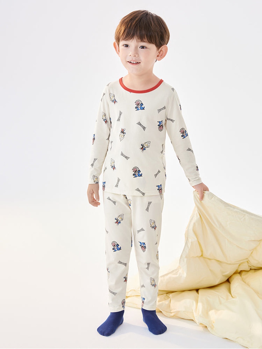 Ultraman Print T-Shirt and Pants Set