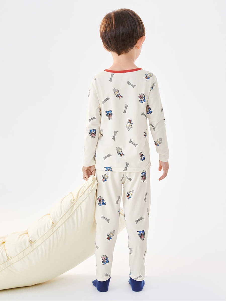 Ultraman Print T-Shirt and Pants Set