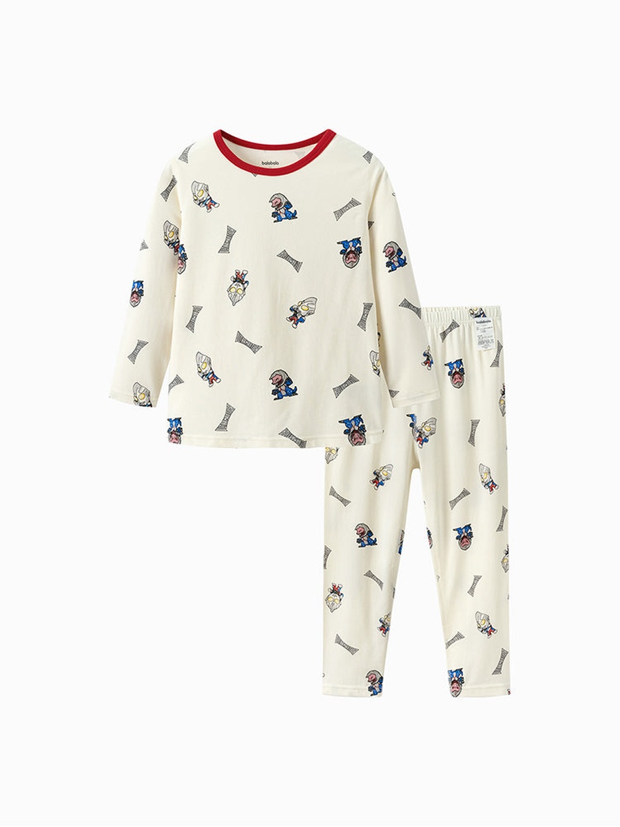 Ultraman Print T-Shirt and Pants Set