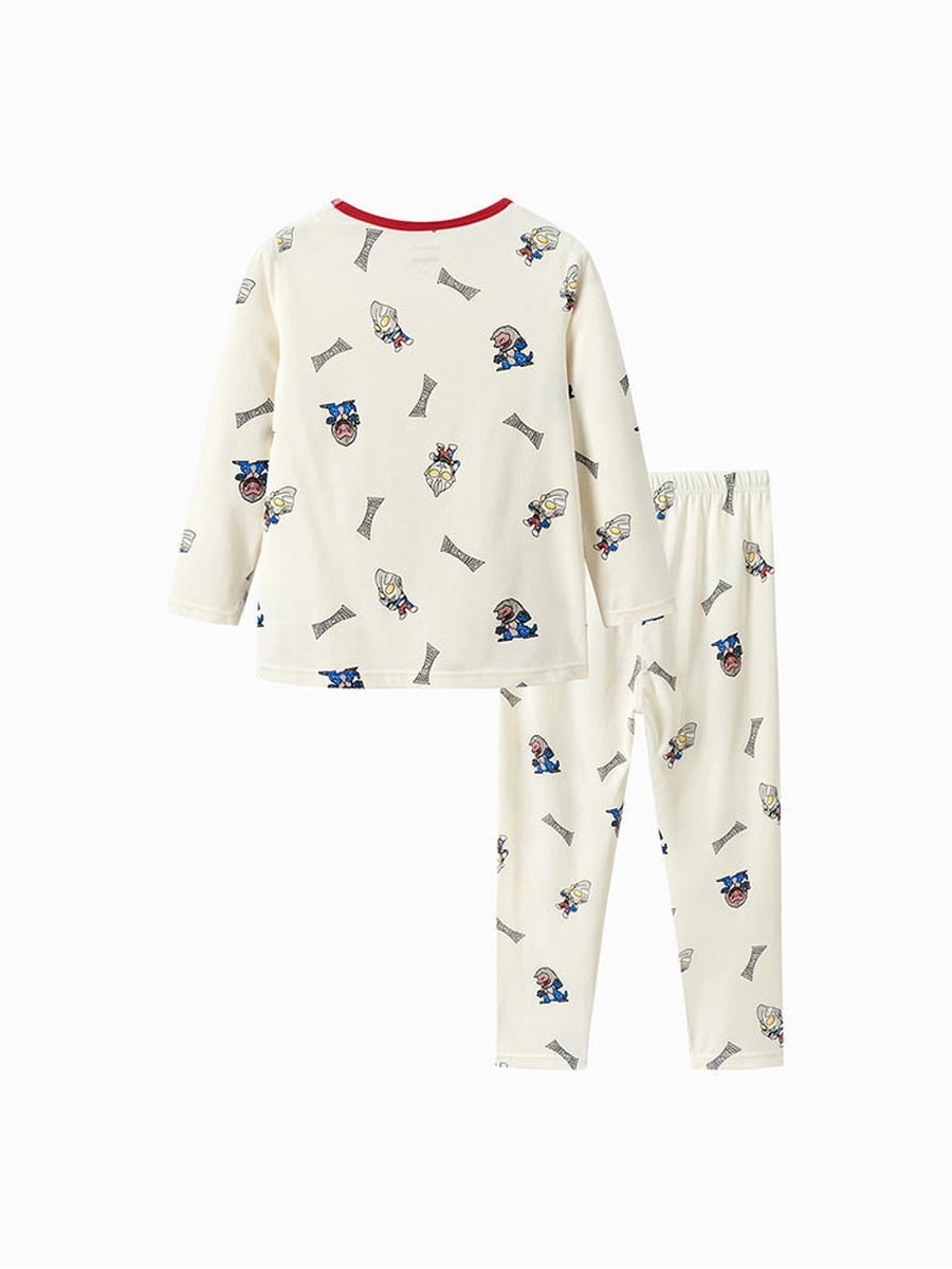 Ultraman Print T-Shirt and Pants Set