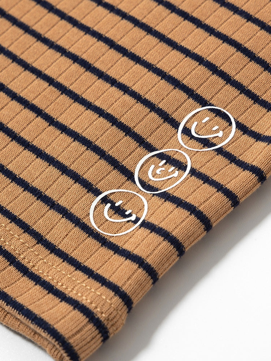 Striped Textured T-Shirt