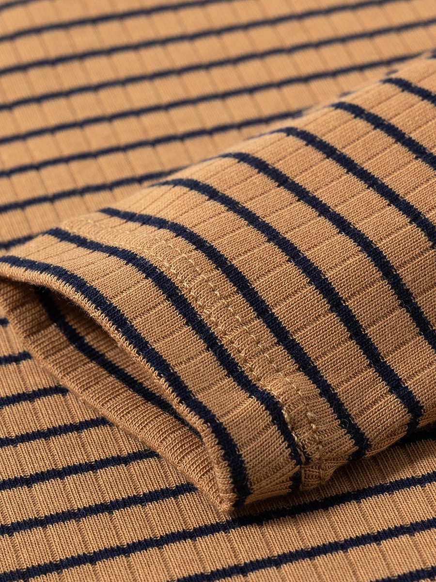 Striped Textured T-Shirt