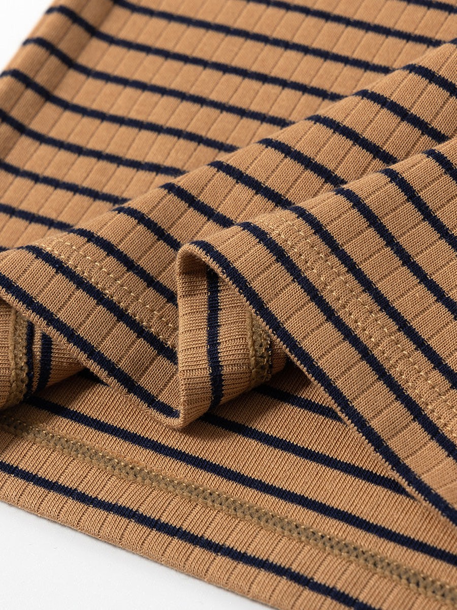 Striped Textured T-Shirt