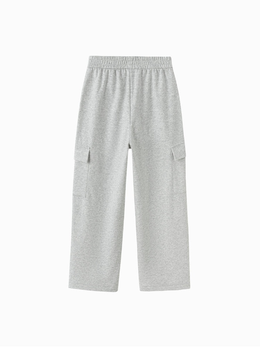 Solid Pants with Drawstring Waist
