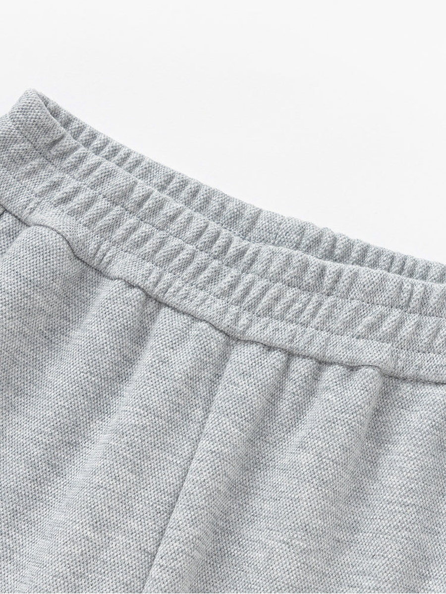 Textured Joggers with Side Taping