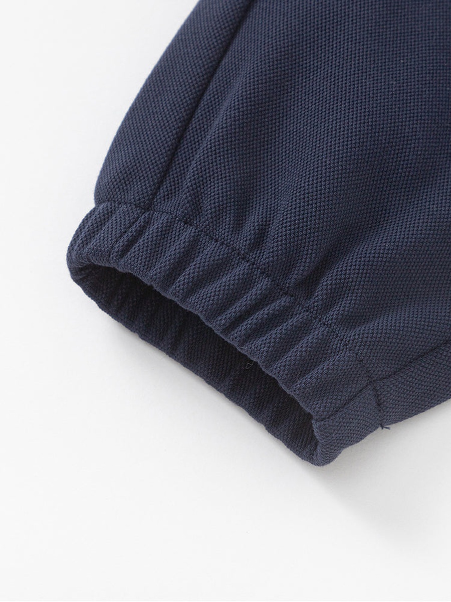 Textured Joggers with Side Taping
