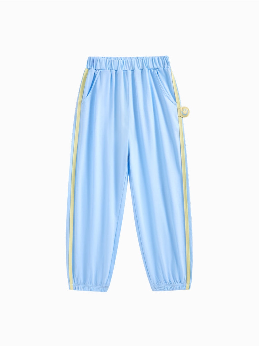 Side Contrast Line Detail Joggers