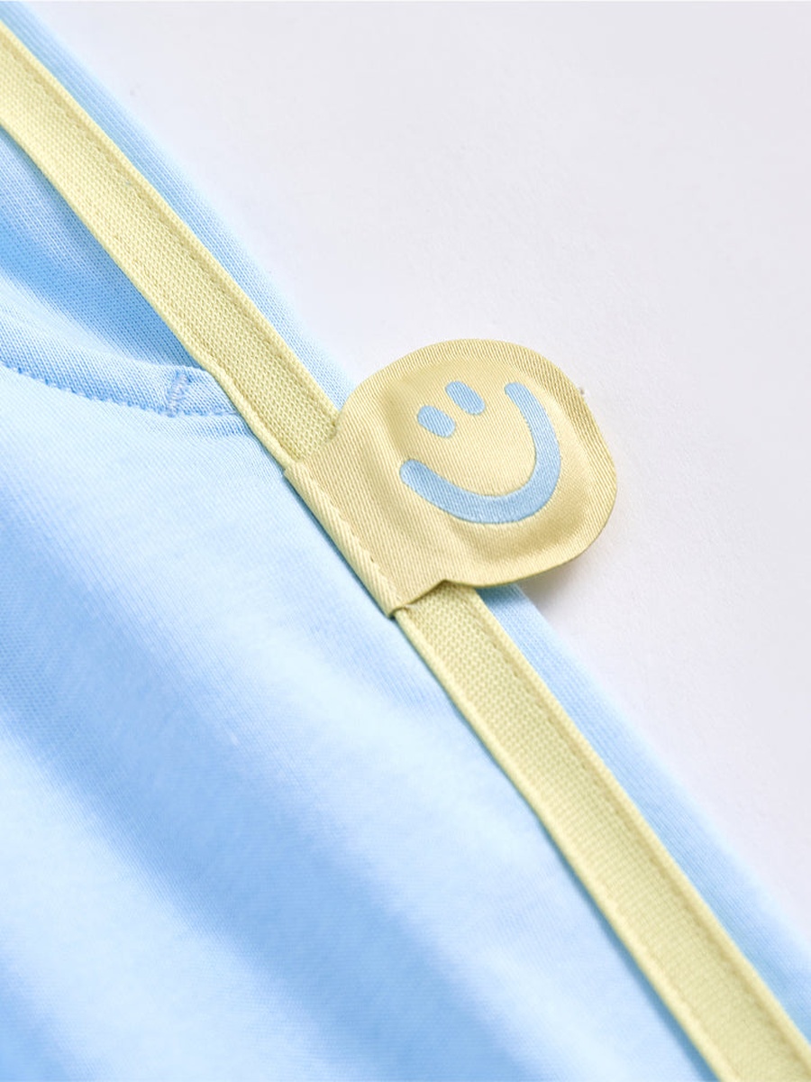 Side Contrast Line Detail Joggers