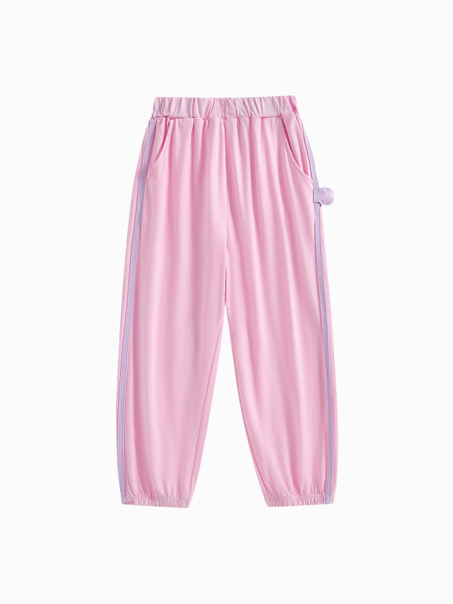 Side Contrast Line Detail Joggers