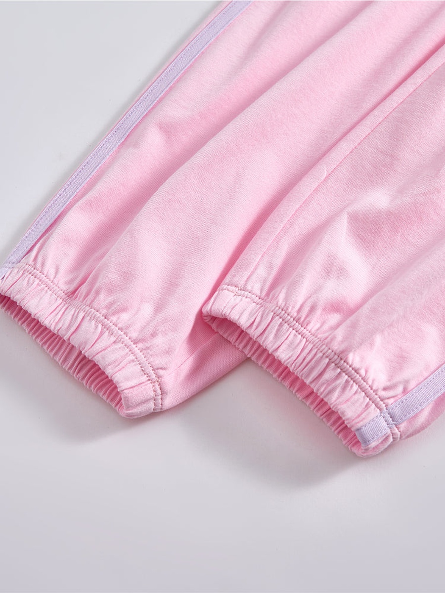 Side Contrast Line Detail Joggers