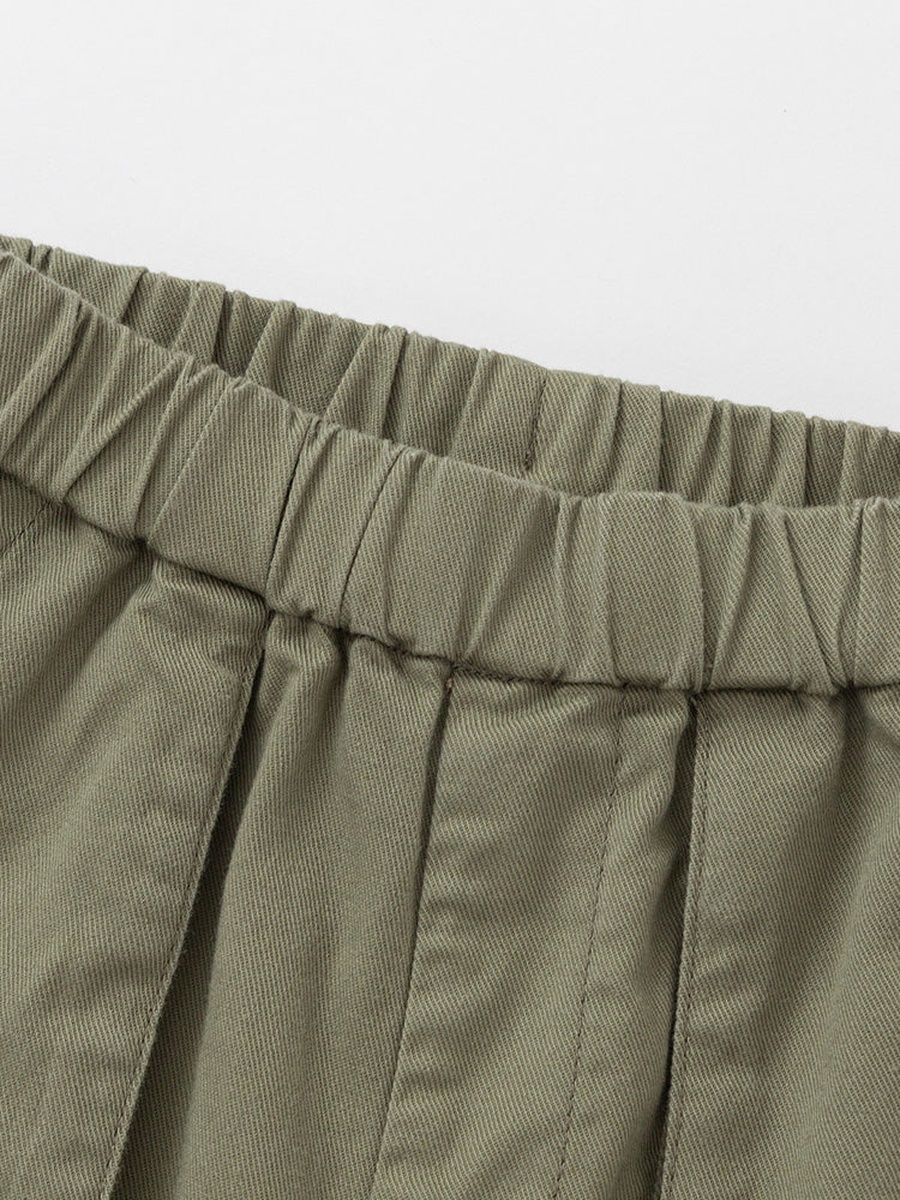 Solid Pants with Patch