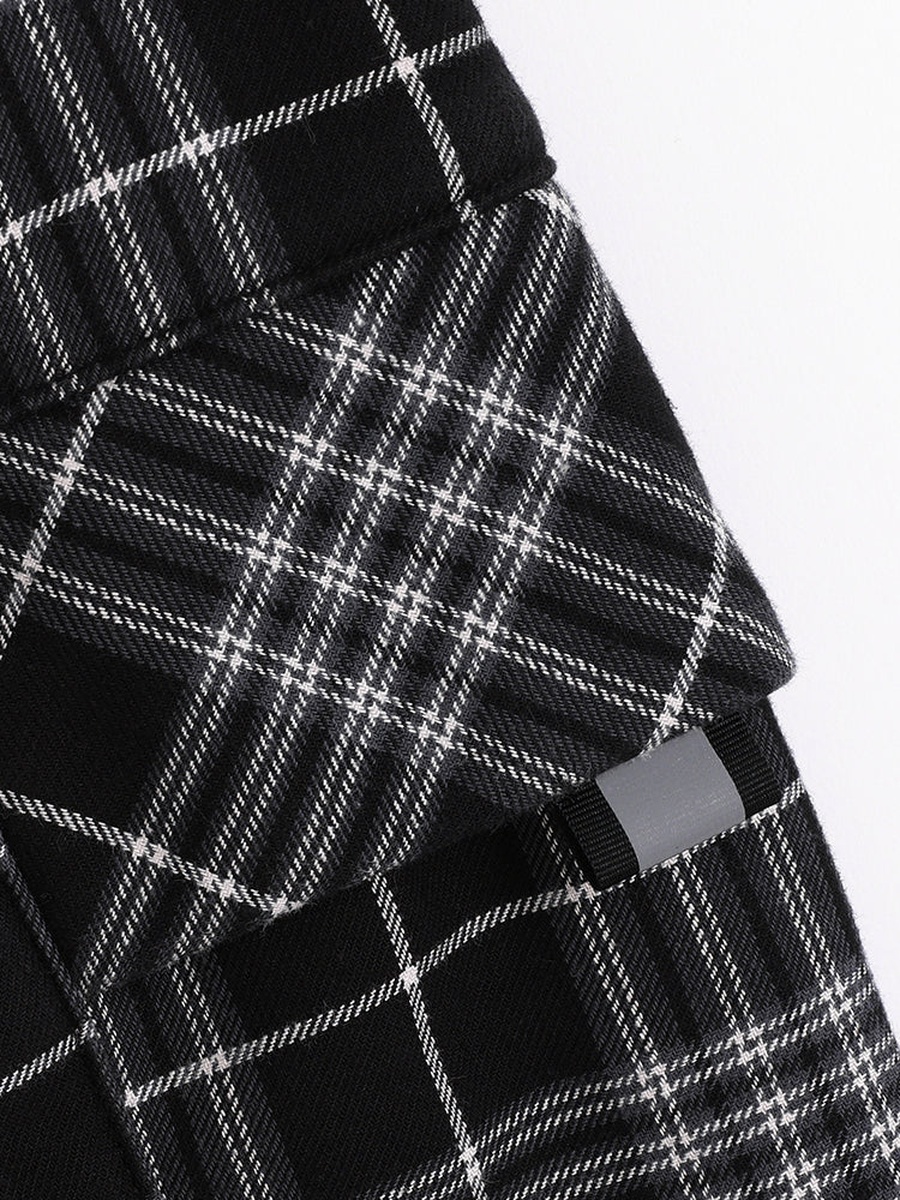 Checkered Casual Pants