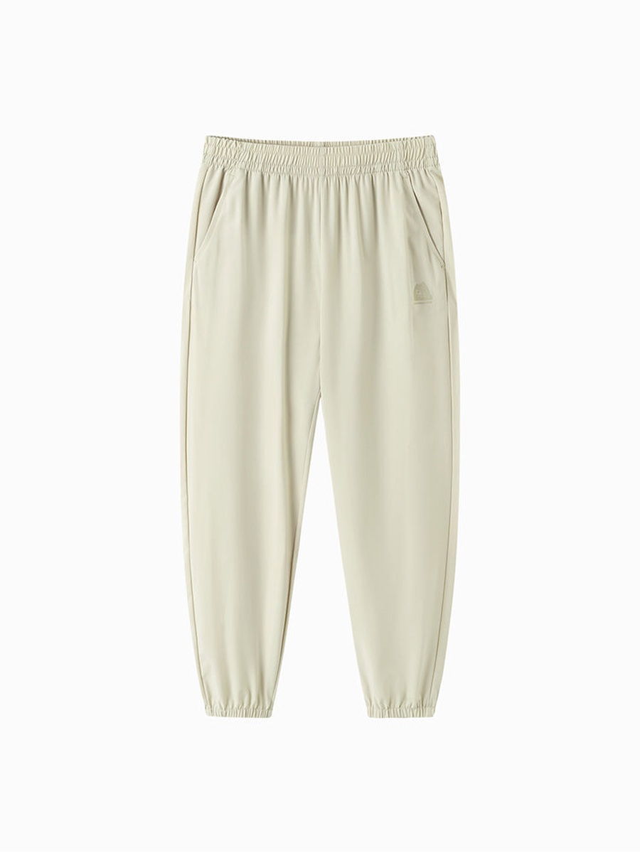 Logo Detail Joggers with Elastic Waist