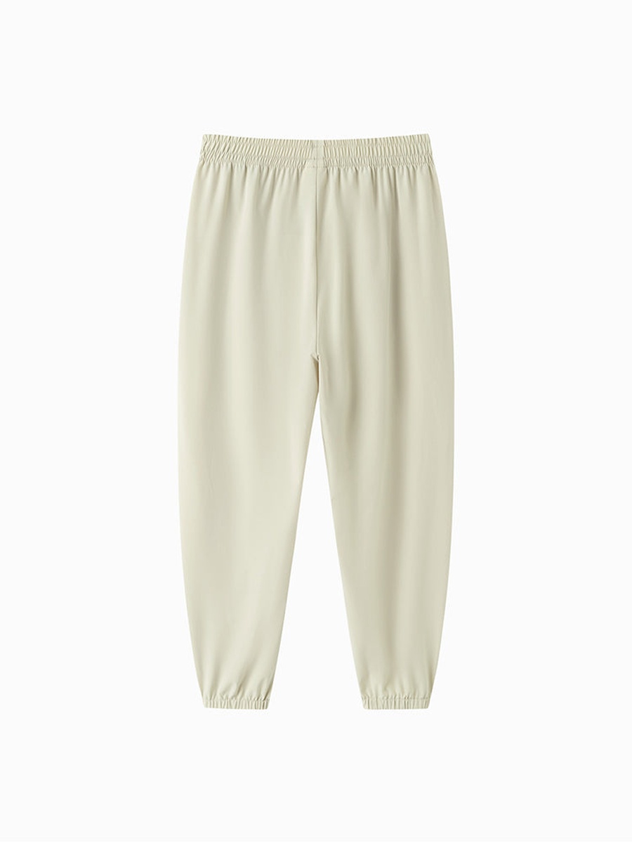 Logo Detail Joggers with Elastic Waist