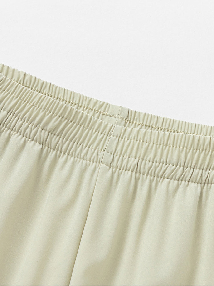 Logo Detail Joggers with Elastic Waist
