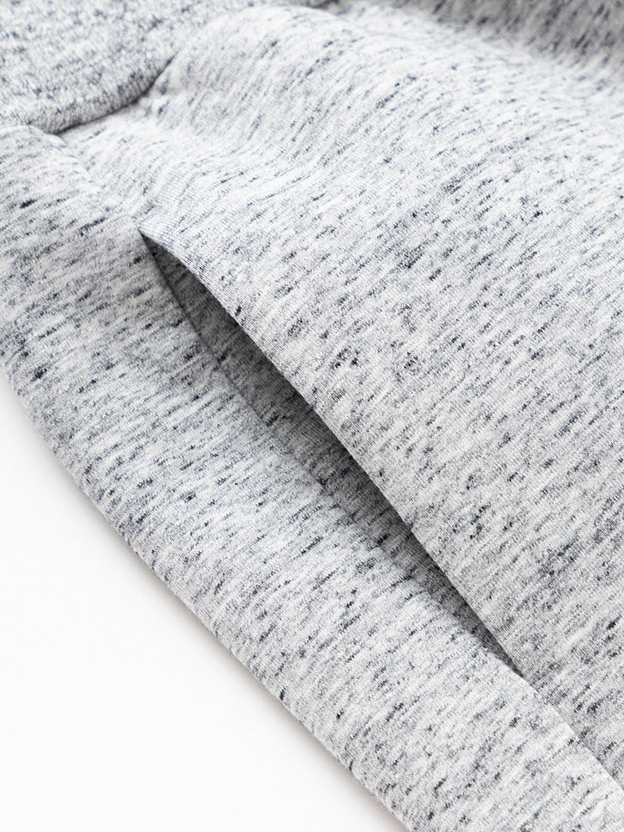 Melange Joggers with Contrast Panel