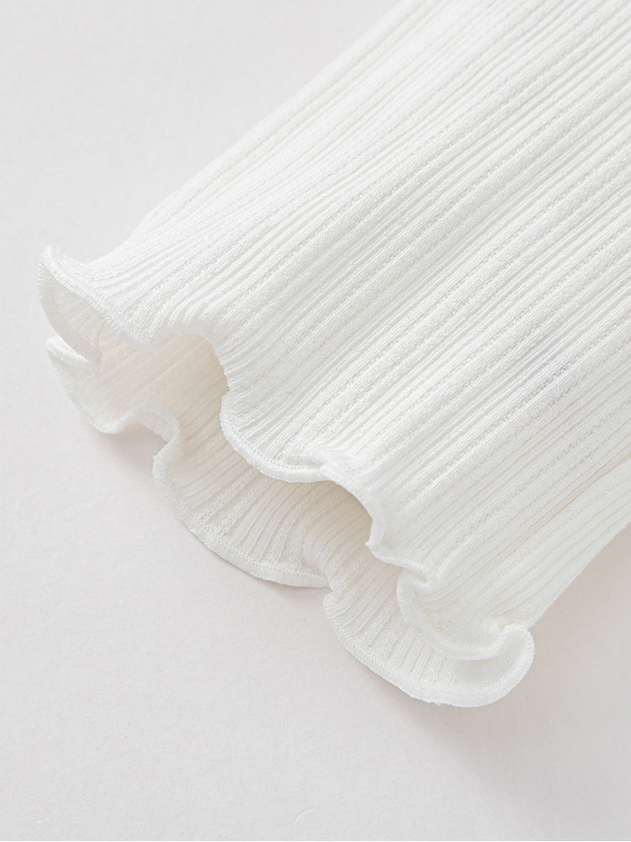 Textured Pattern Pants