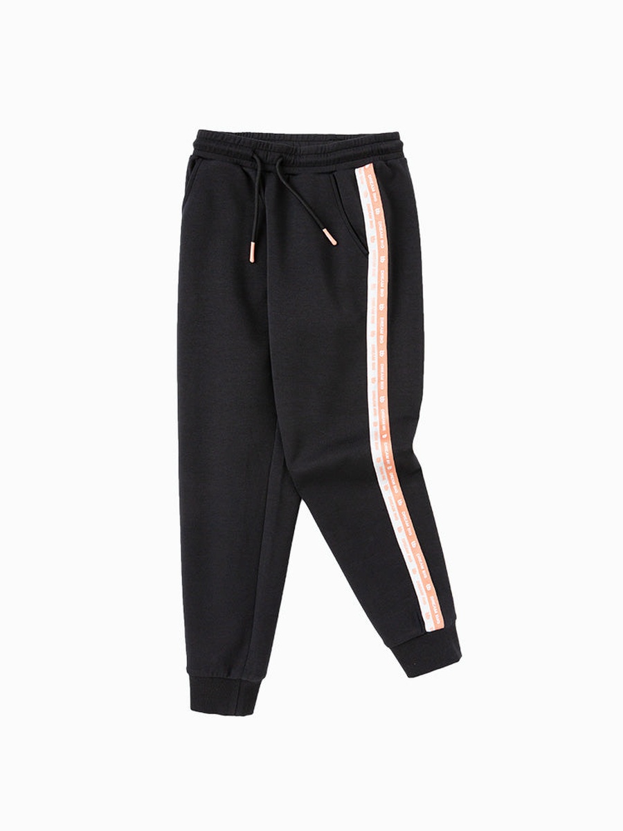 Side Taping Print Cuffed Joggers