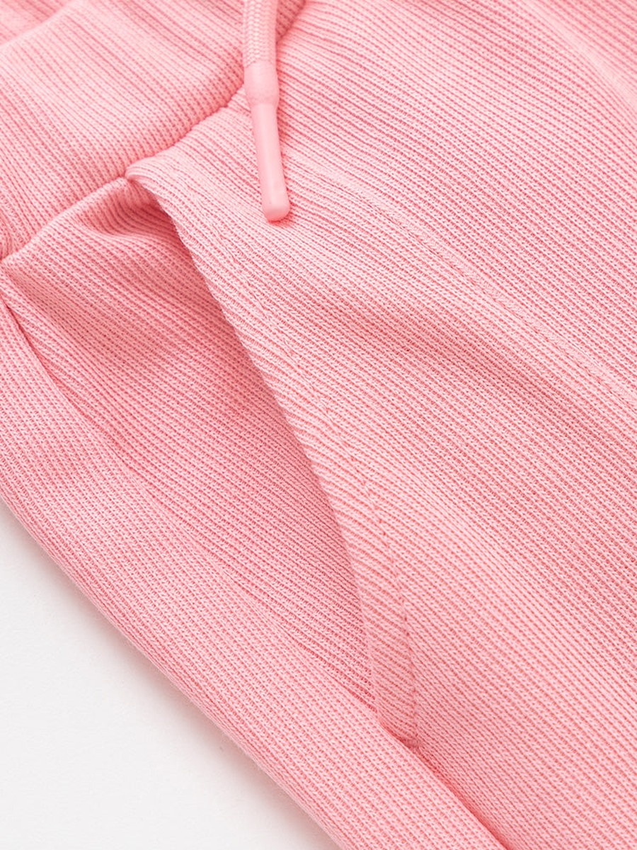 Solid Joggers with Patch