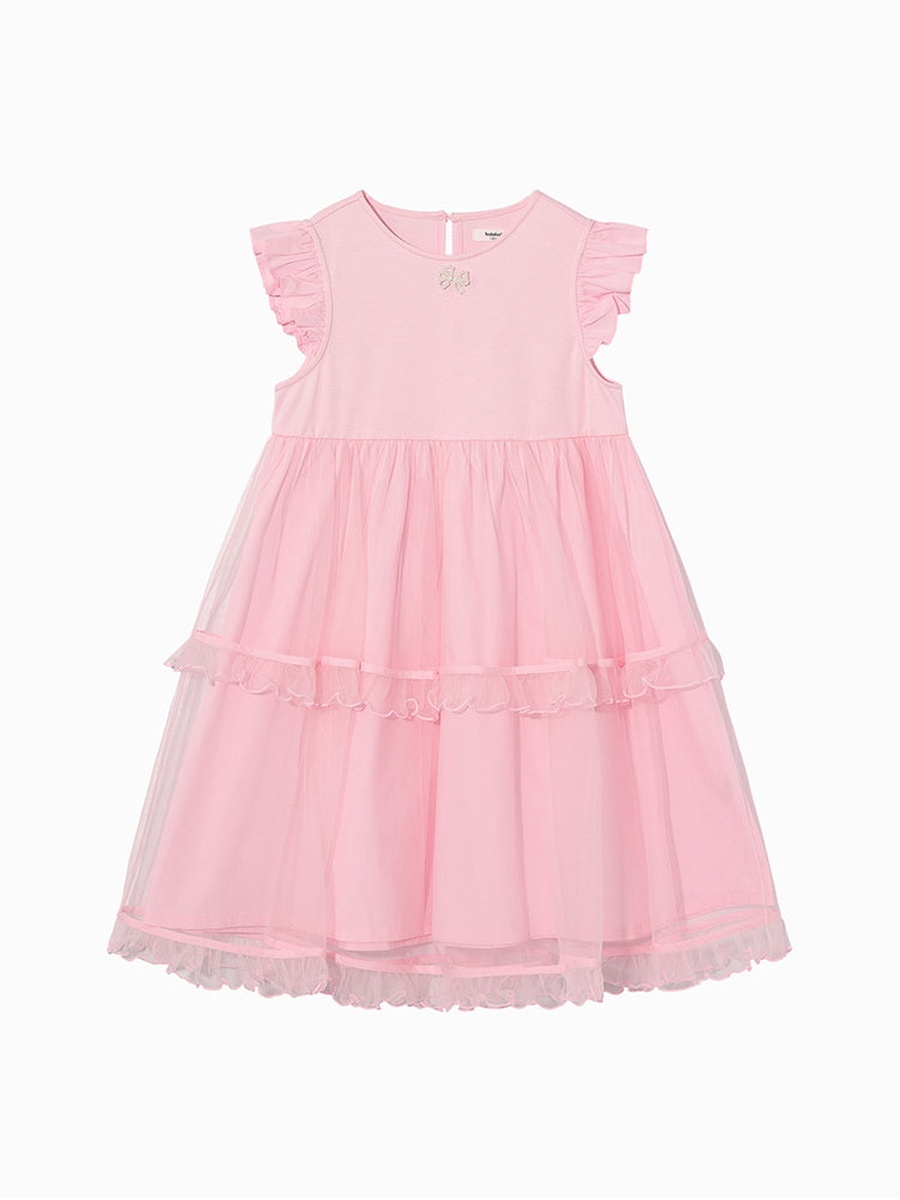 Layered Ruffle Dress 