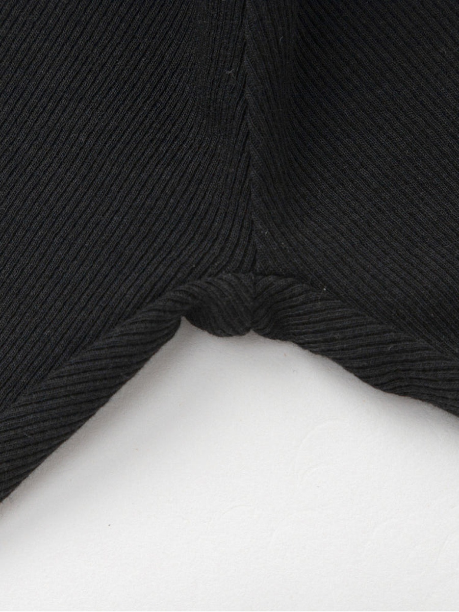 Ribbed Leggings with Side Bow Detail