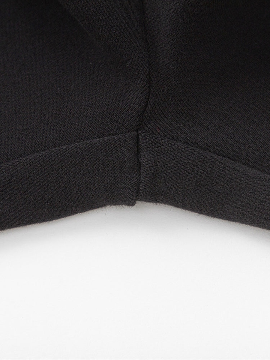 Stitch Cuff Detail Solid Leggings