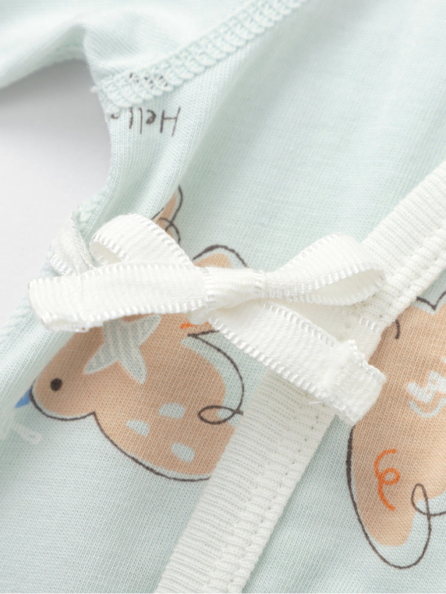 Set Of 2 - Wrap Style Bodysuits