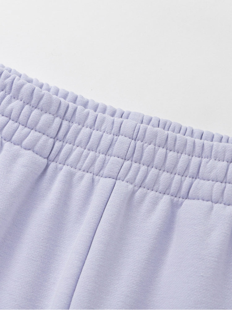 Plain Joggers with Elastic Cuff