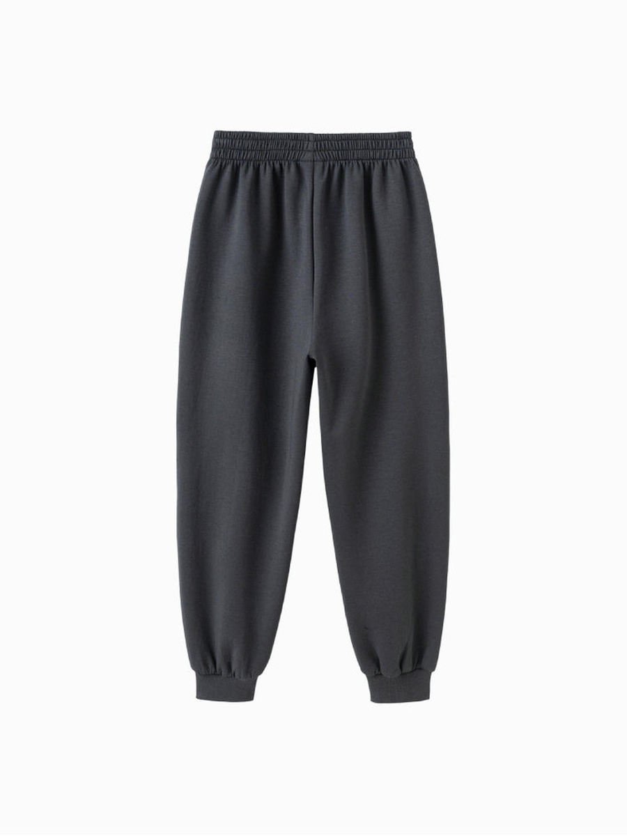 Solid Cargo Joggers with Adjustable Belt
