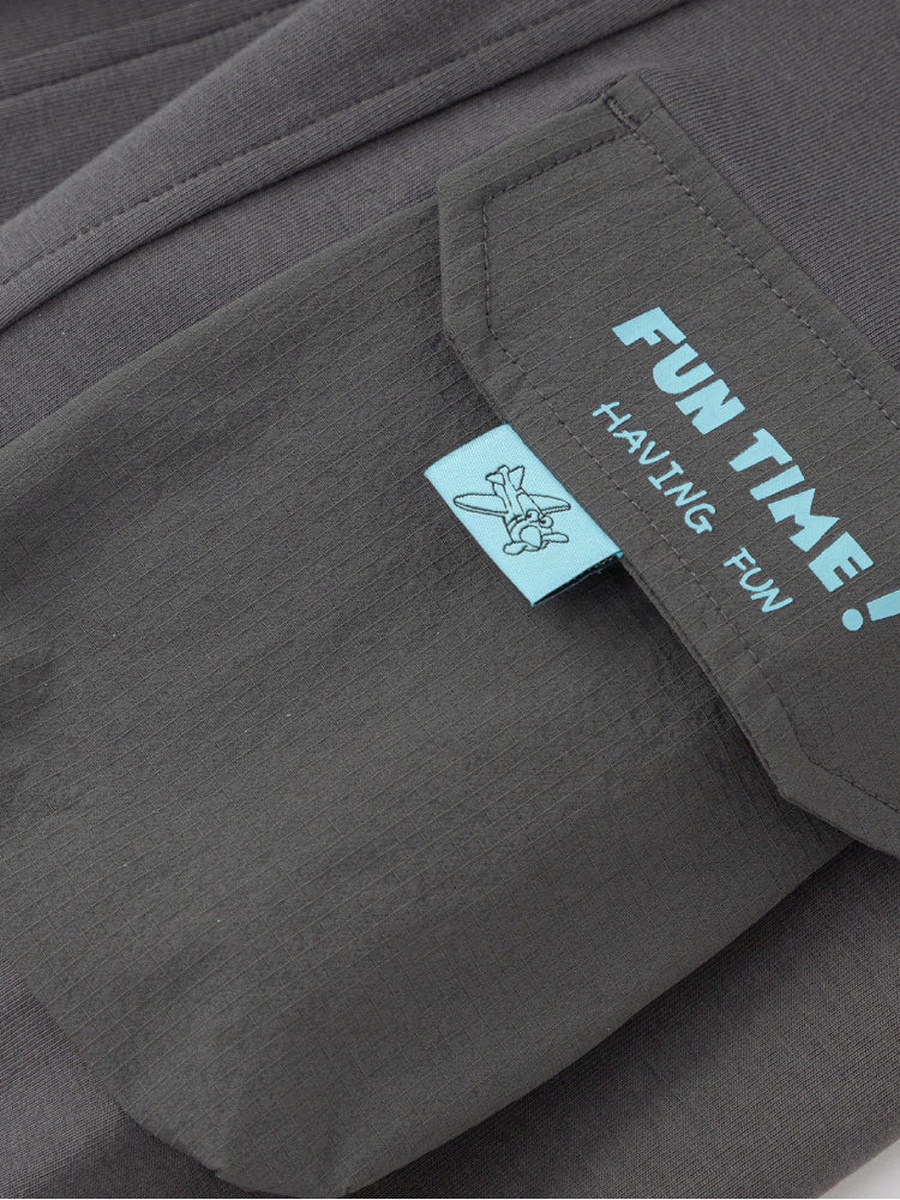 Cargo Joggers with Elastic Waist