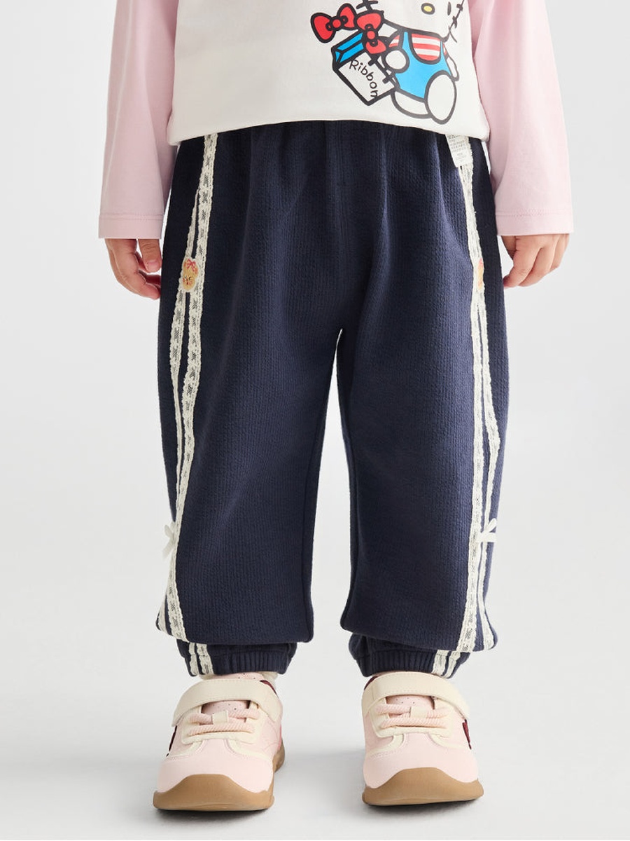 Lace Taping Detail Joggers