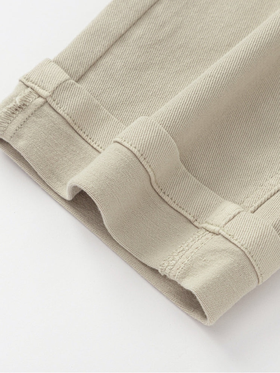 Denim Jeans with Folded Hem