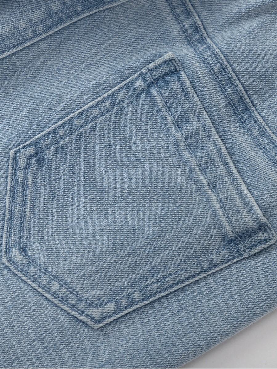 Flared Jeans with Subtle Embellishments