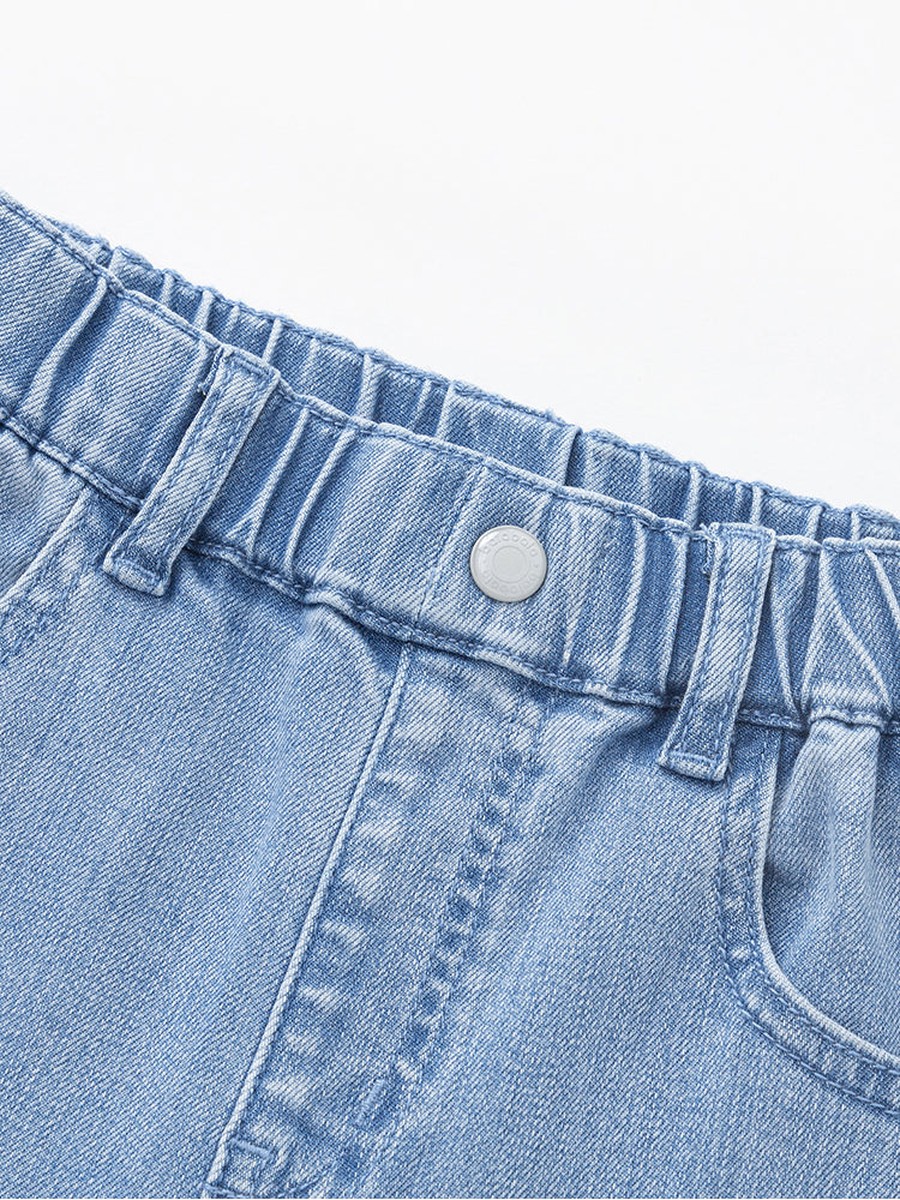 Heart Embroidery Detail Jeans