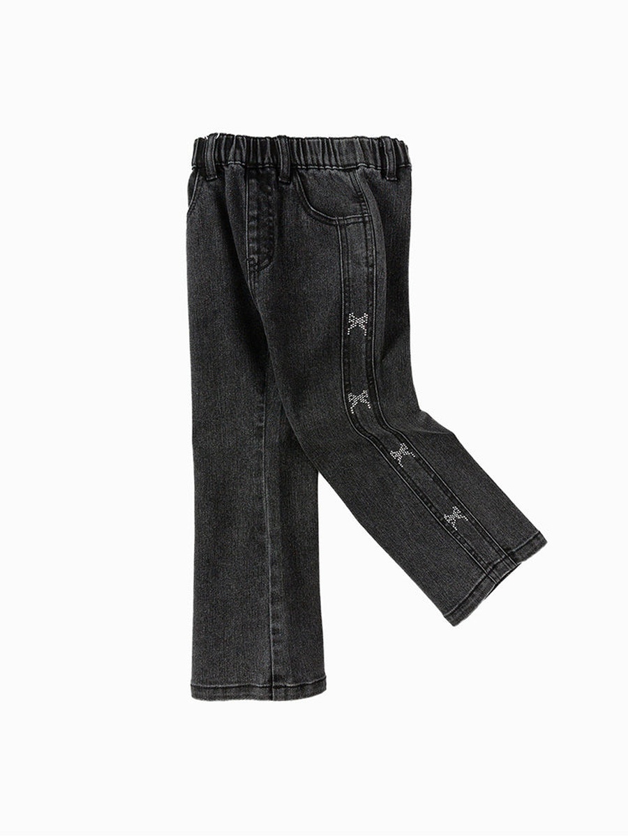 Embellished Panel Jeans