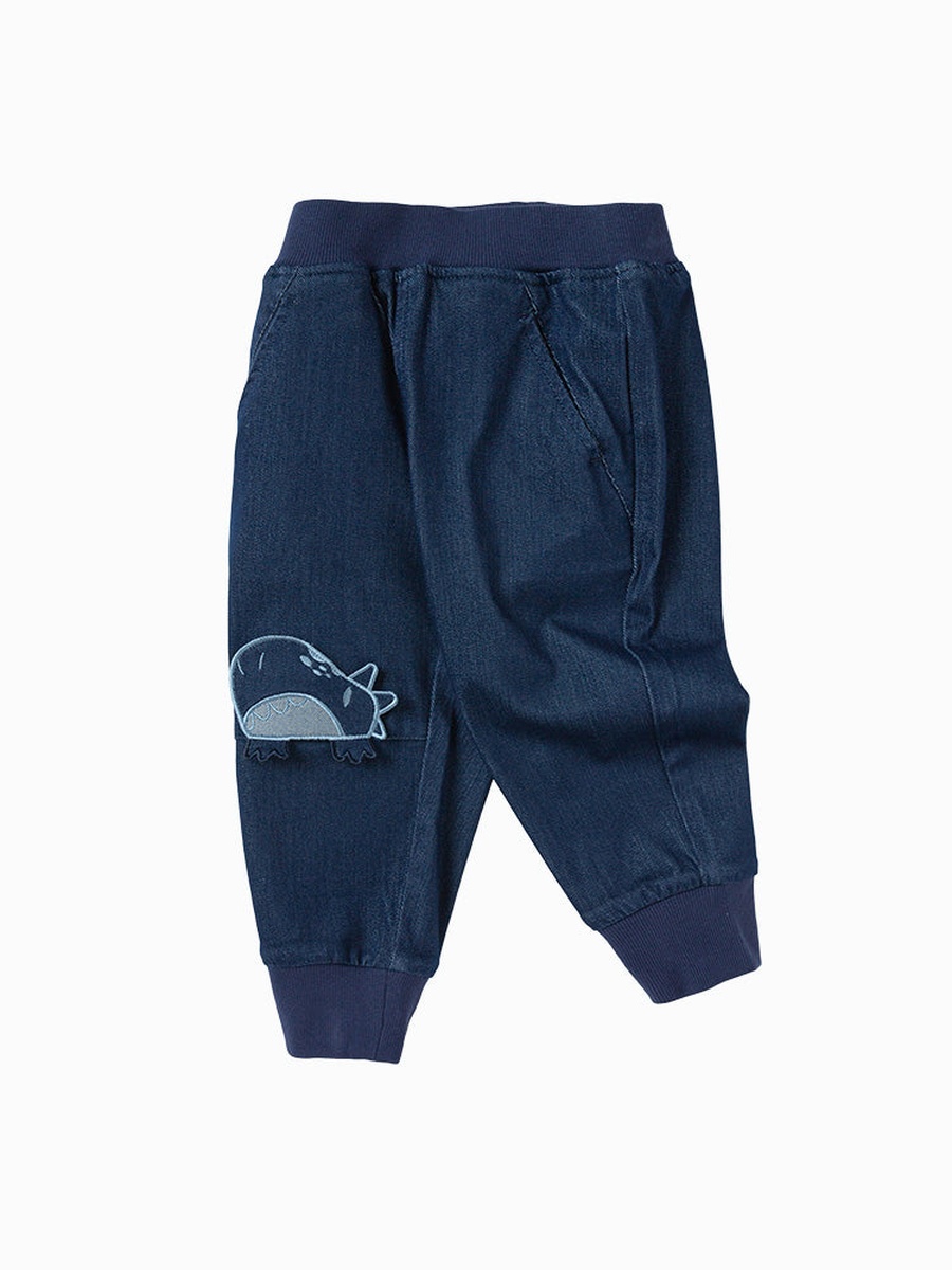 Embroidered Pocket Flare Jeans