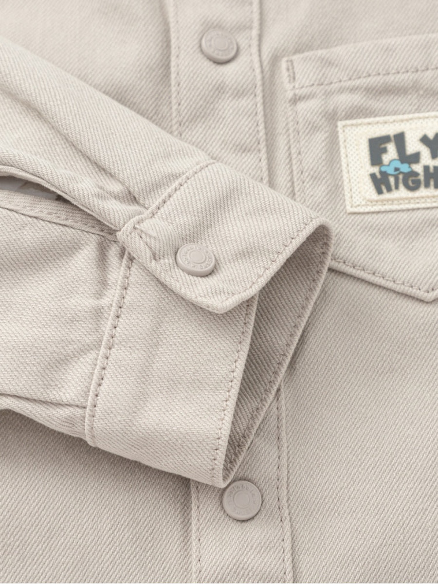 Buttoned Jacket with Collar
